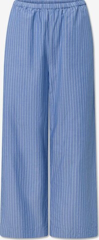 STUDIO FEDER Wide leg Pants in Blue: front
