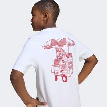 ADIDAS ORIGINALS Shirt 'Foodstand' in Wit