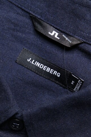 J.Lindeberg Button Up Shirt in M in Blue