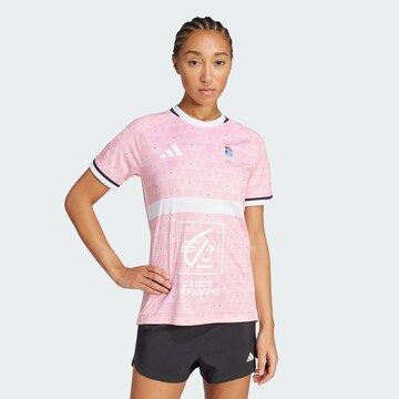 ADIDAS PERFORMANCE Trikot 'France Handball Replica' in Pink: Vorderseite