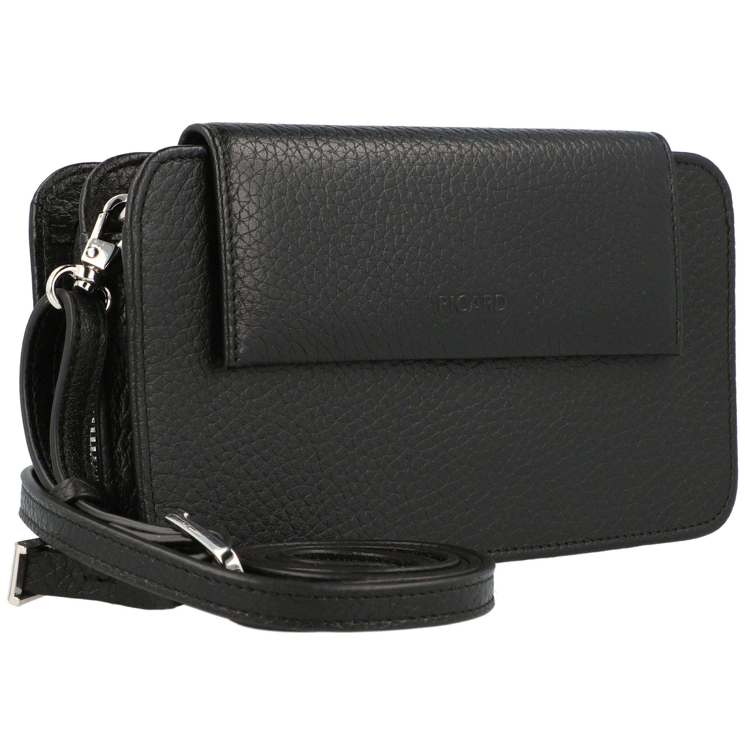 Porte-monnaies 'Pure' Picard en noir