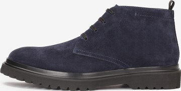 Chukka Boots Kazar en bleu : devant