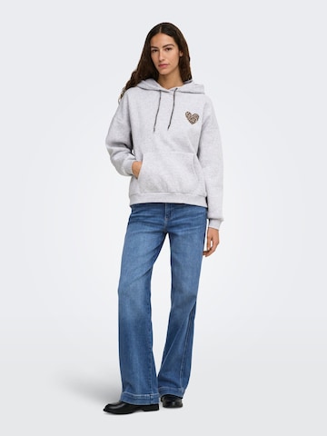 ONLY Sweatshirt in Grijs