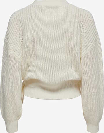 Cardigan 'BREDA' ONLY en blanc