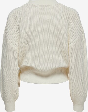 ONLY Knit Cardigan 'BREDA' in White
