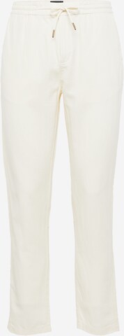 SCOTCH & SODA Regular Trousers in White: front