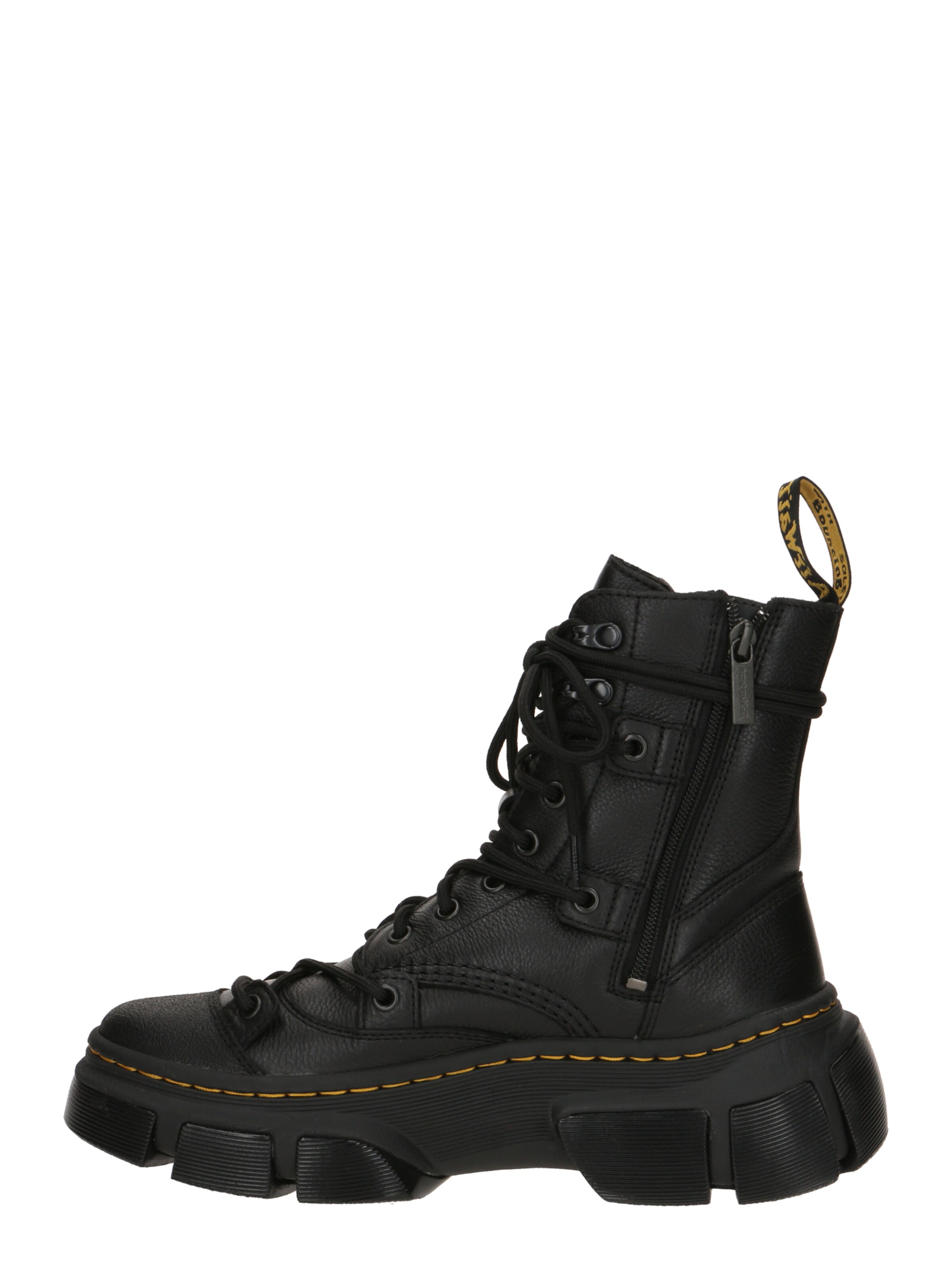 melns Dr. Martens Klasiskie šņorzābaki 'DMXL'