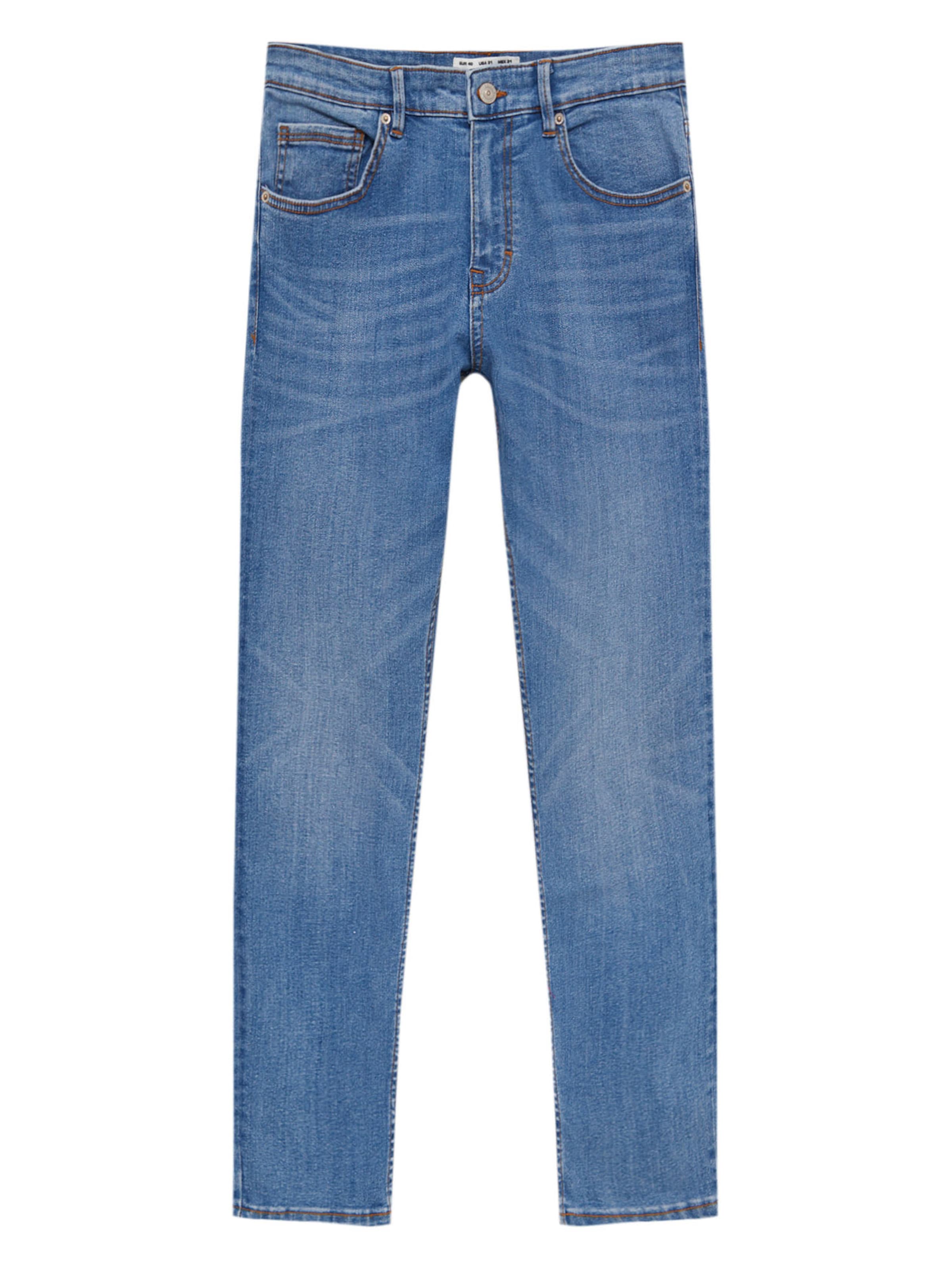 Pull&Bear regular Jeans i blå: forside