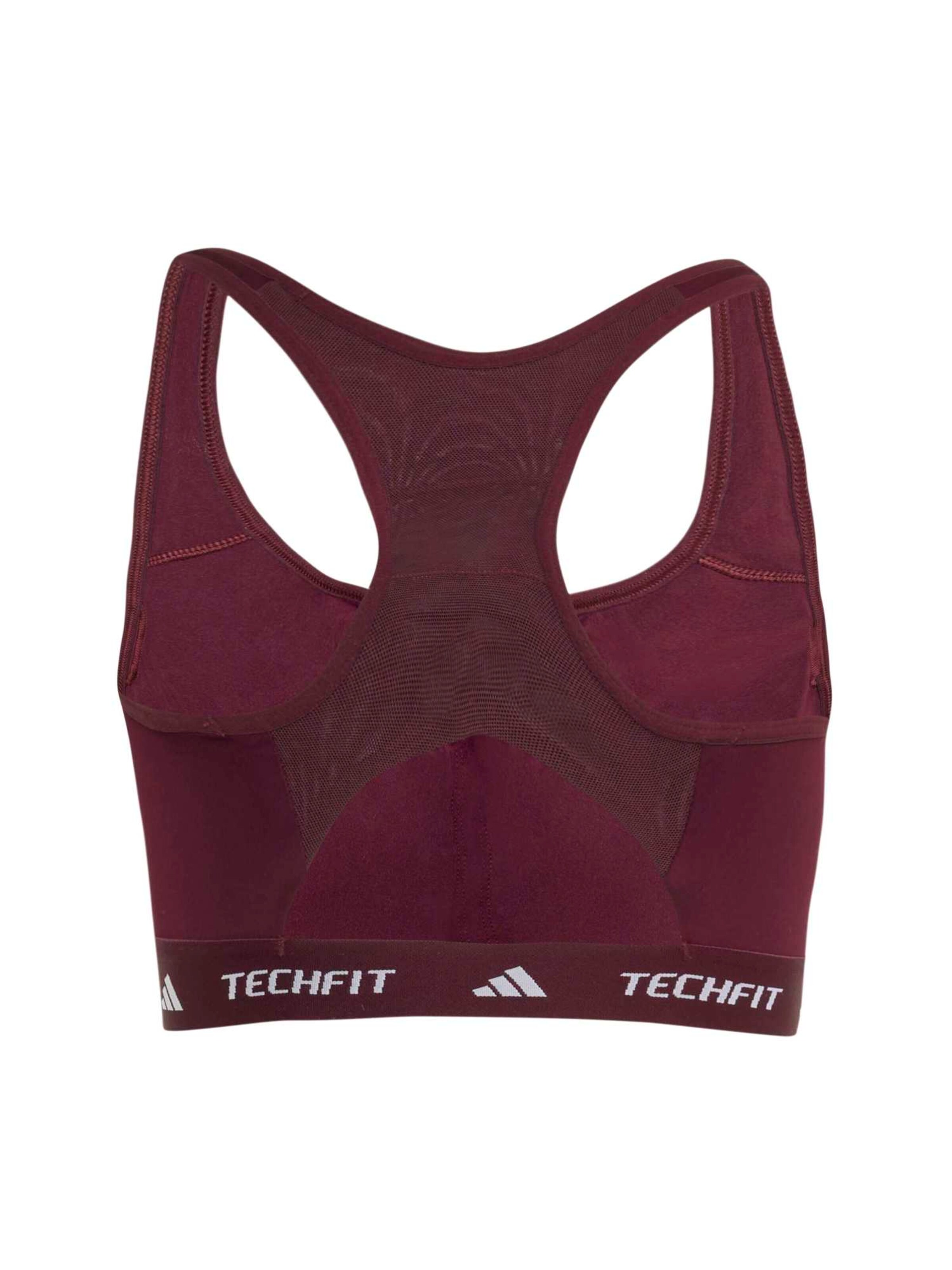 ADIDAS PERFORMANCE - Soutien Bustier Soutien de desporto em castanho
