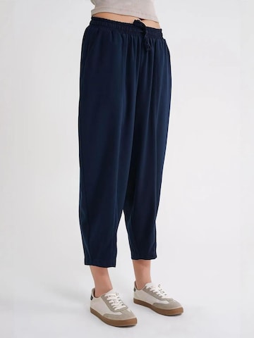 MixRay - Folgado Calças em azul