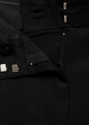 MANGO Loosefit Hose 'Amalfi' in Schwarz
