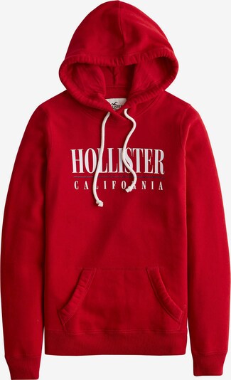 Bluză de molton HOLLISTER pe roșu, Vizualizare produs