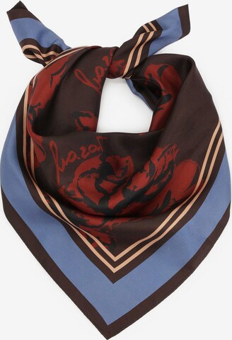 Foulard di Kazar in marrone: frontale