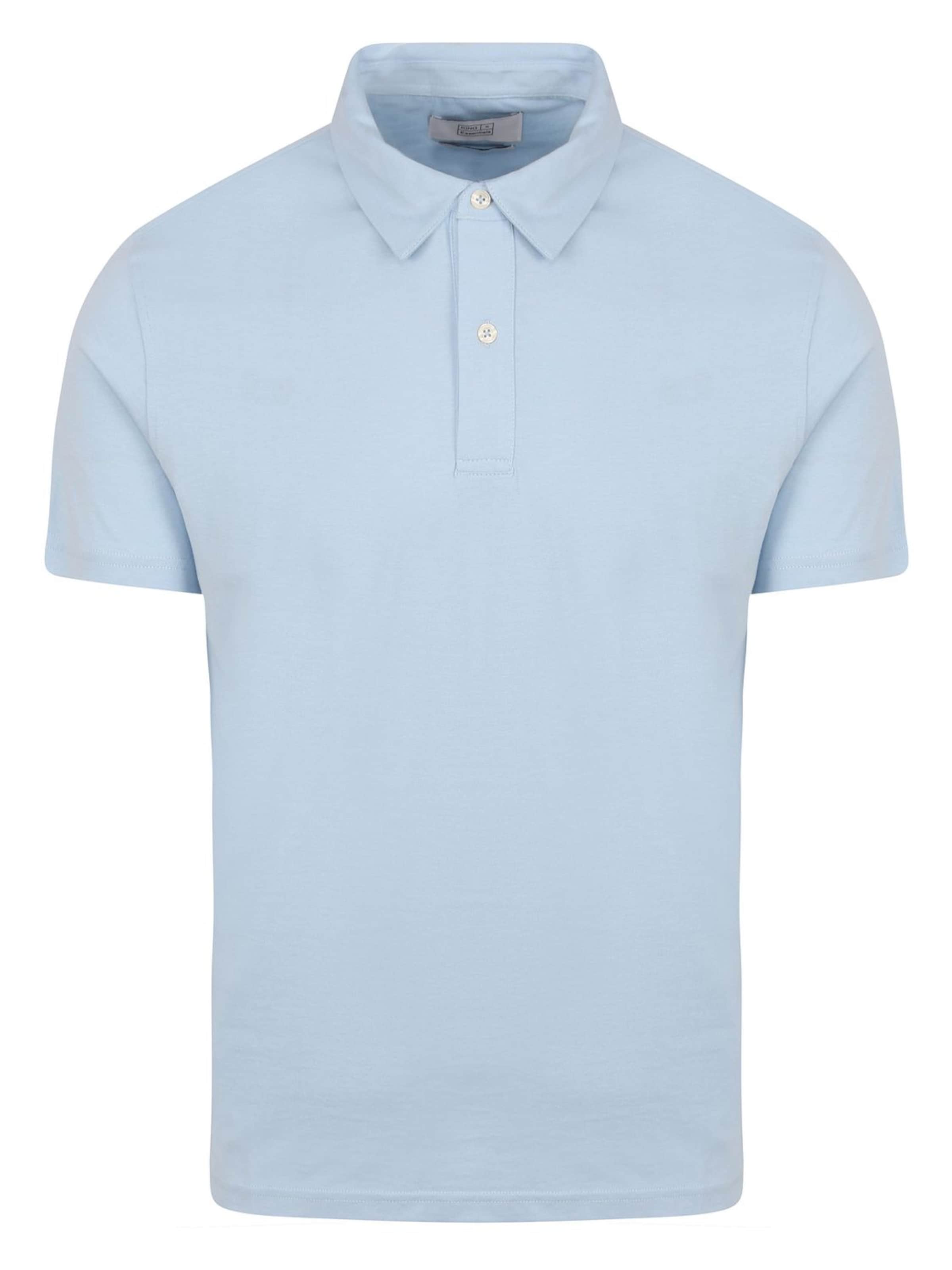 KING Essentials Shirt 'The James'‌‌‌ in Blau: Vorderseite