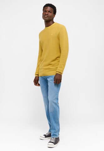 MUSTANG Pullover 'Elliot' in Gelb
