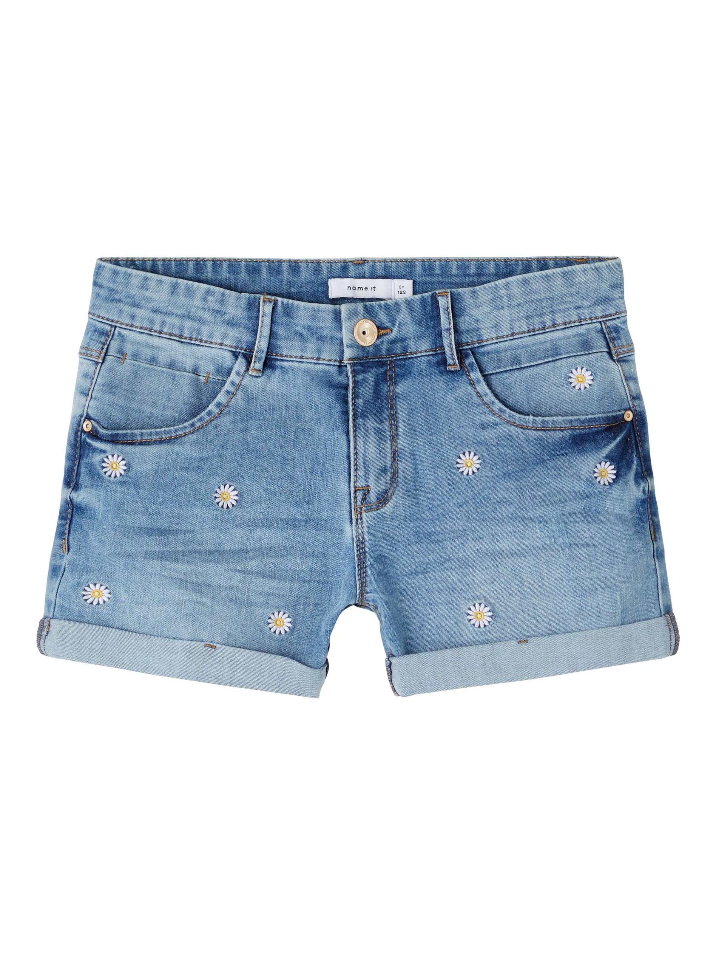 Kinder Kids (Gr. 92-140) NAME IT Shorts 'Becky' in Hellblau - VF28669 Kinder Kids (Gr. 92-140) NAME IT Shorts 'Becky' in Hellblau - VF28669