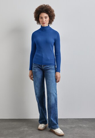 STREET ONE Pullover in Blau
