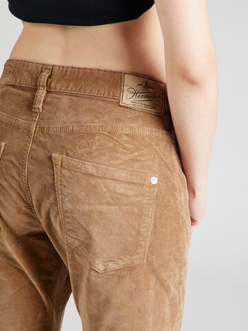 Herrlicher Tapered Hose 'Shyra' in Beige