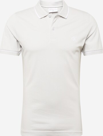 Calvin Klein Jeans Poloshirt in Grau: predná strana