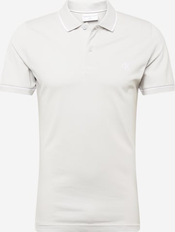 Calvin Klein Jeans Poloshirt in Grau: predná strana