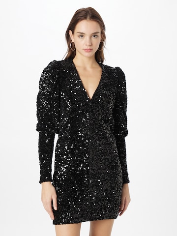 Robe de cocktail 'Zabel' NORR en noir : devant