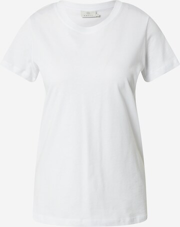 Kaffe Shirt 'Marin' in White: front