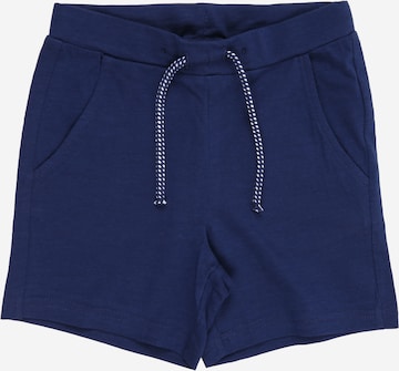 Lindex Regular Housut värissä sininen: etupuoli