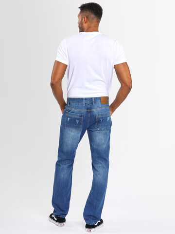 Alessandro Salvarini Regular Jeans 'Carlo ' in Blau