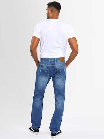 Alessandro Salvarini Regular Jeans 'Carlo ' in Blauw