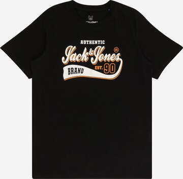 Jack & Jones Junior - Camiseta en negro: frente