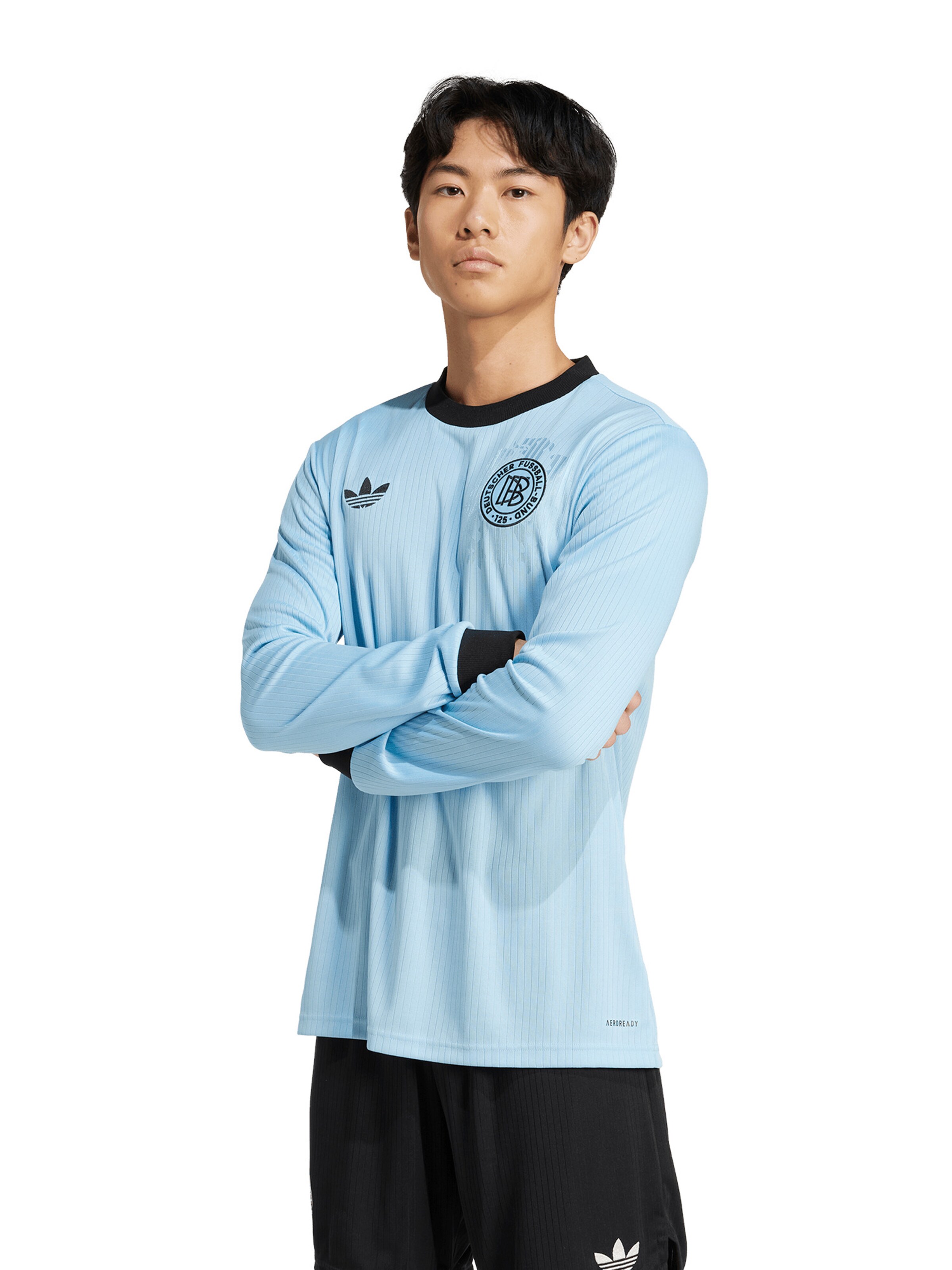 ADIDAS PERFORMANCE Spordisärk 'DFB Home 125 Jahre', värv sinine: eest vaates