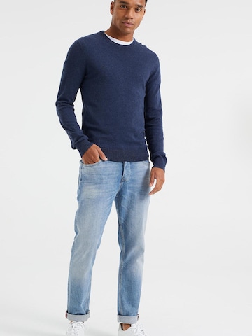 WE Fashion Pullover in Blau