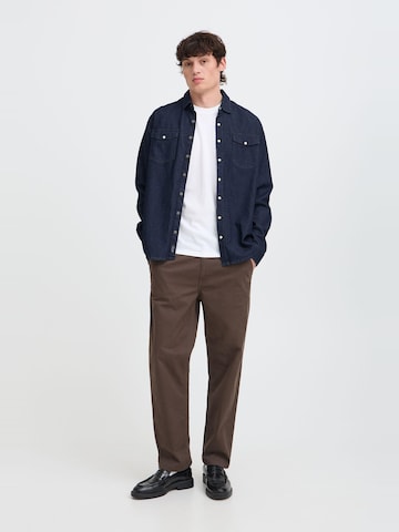 BLEND Regular Fit Jeanshemd ' BHDargo' in Blau: Vorderseite