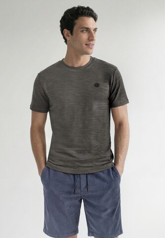 Street One MEN Shirt in Grey: front