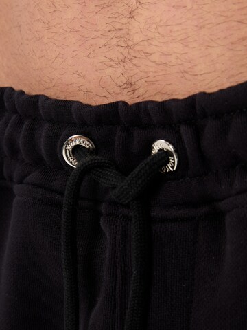 Ossy Homer Loose fit Workout Pants '450 GSM' in Black