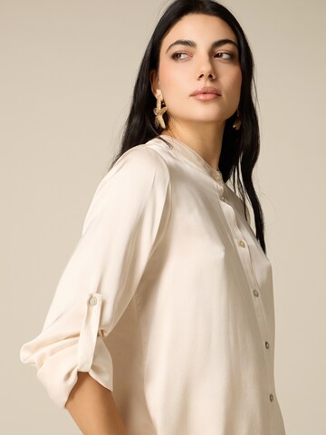 oltre - Blusa en blanco