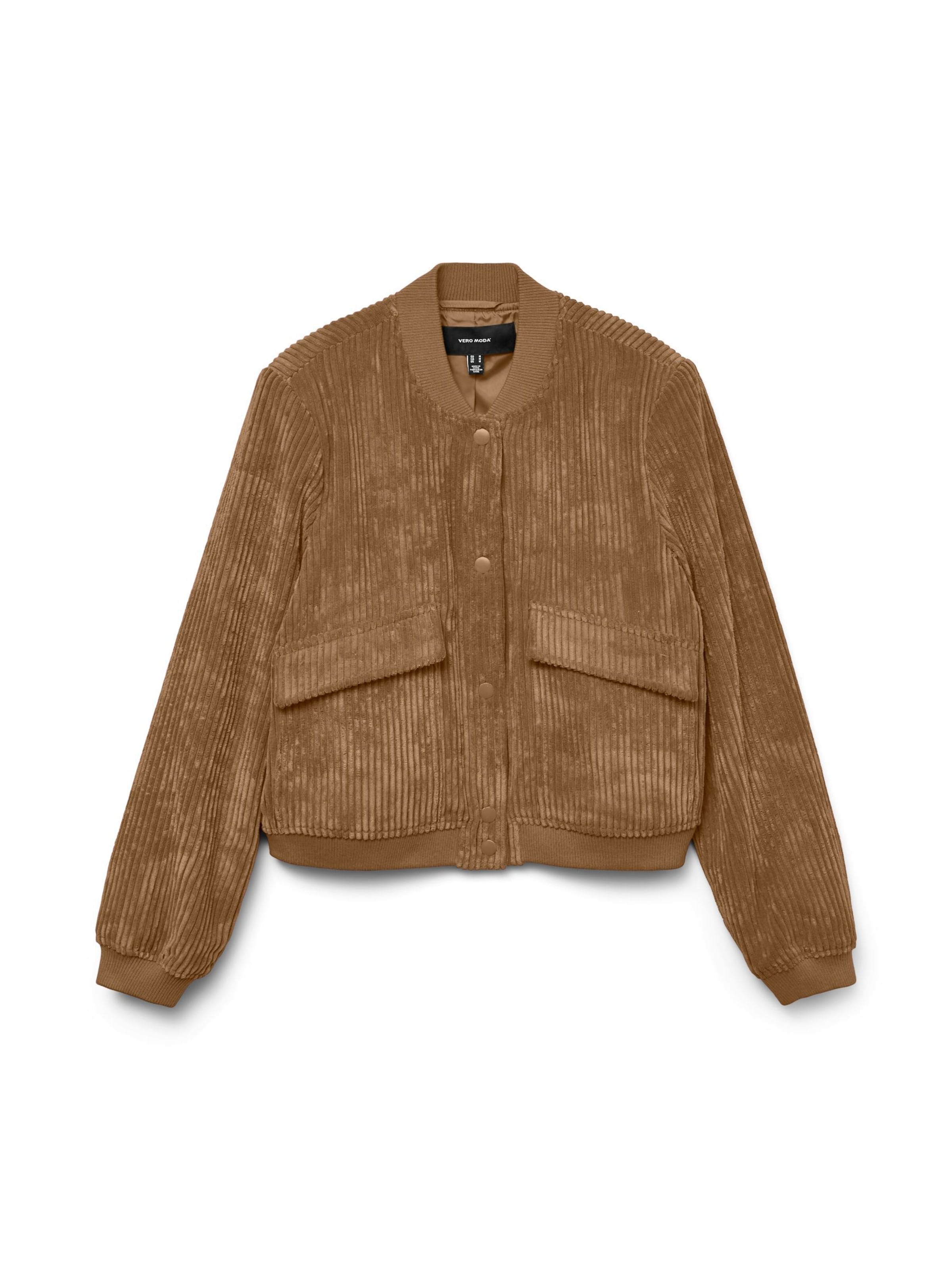 VERO MODA - Chaqueta de entretiempo 'VMRainie Amala' en marrón: frente