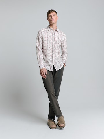 No Excess Regular fit Overhemd in Lila