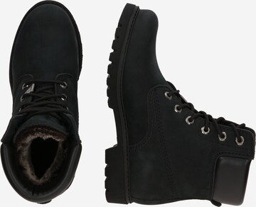 PANAMA JACK Lace-Up Ankle Boots in Black