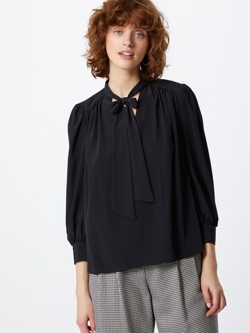 River Island Blouse 'Pheonix' in Zwart: voorkant