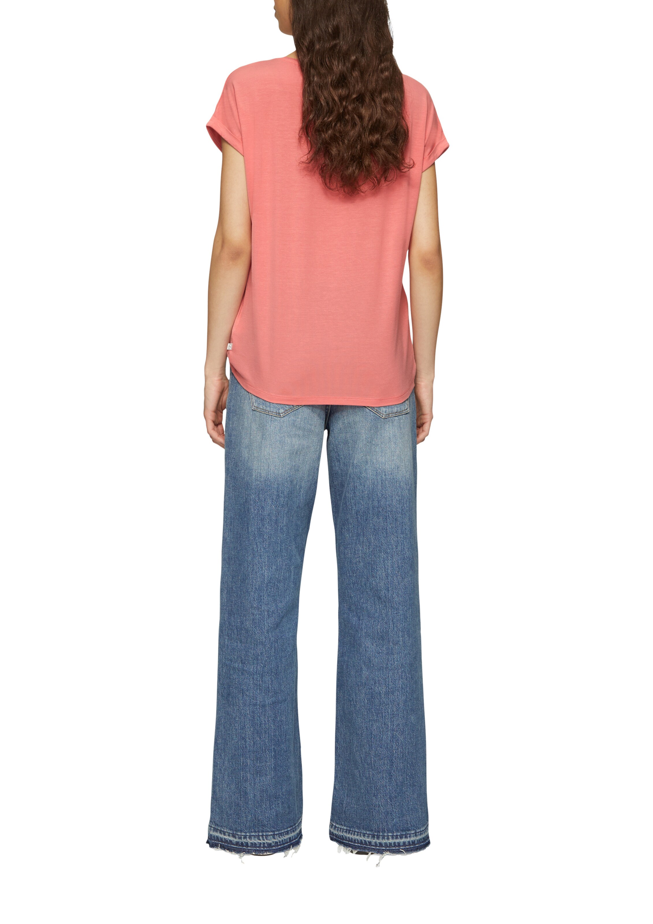 QS T-Shirt in Orange