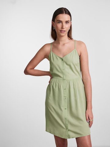 PIECES Summer Dress 'Tala' in Green: front