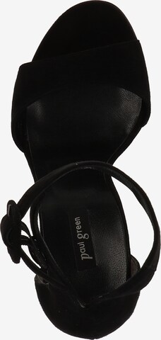 Paul Green Strap sandal in Black