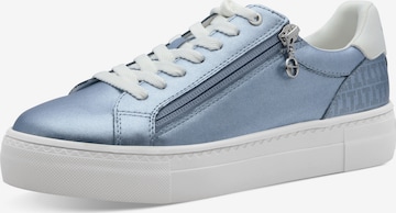 Baskets basses Tamaris en bleu : devant