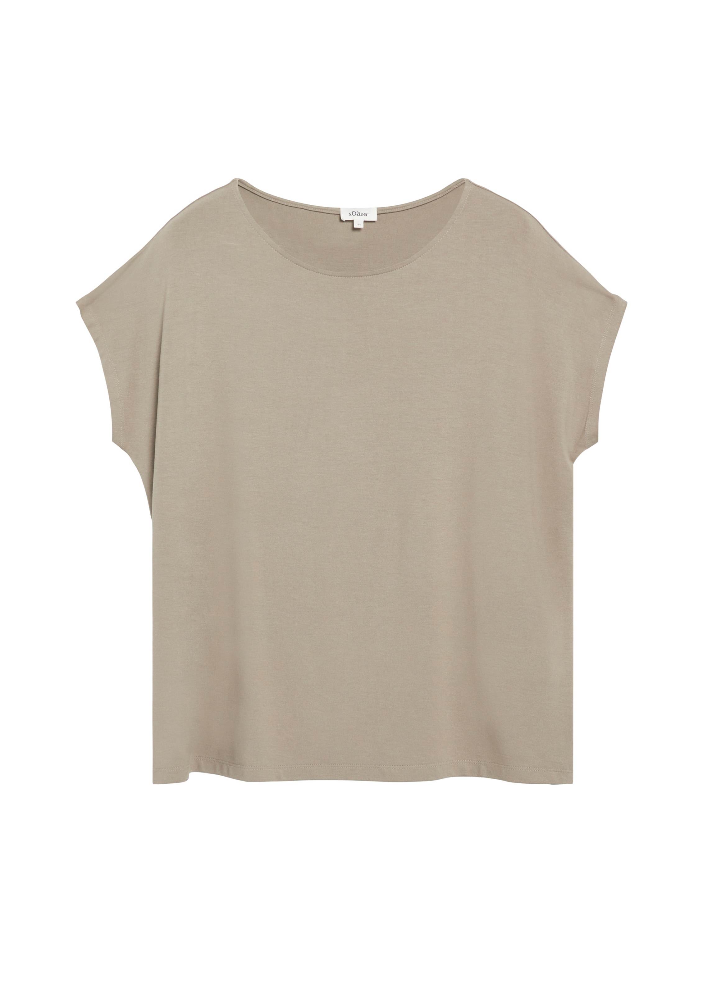 T-shirt s.Oliver en beige : devant