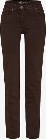TONI Slim fit Jeans in Brown: front