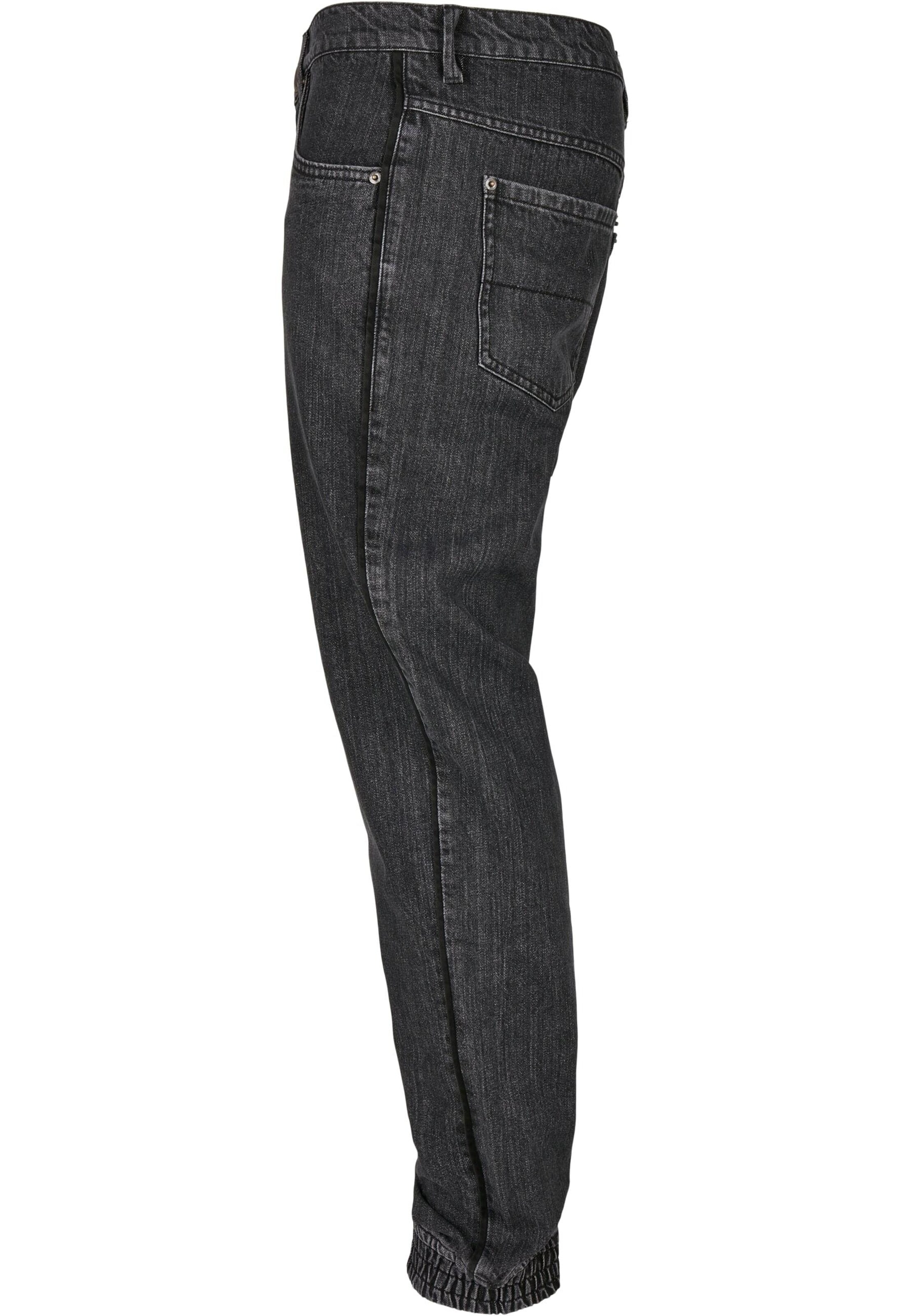 SOUTHPOLE Tapered Jeans in Zwart