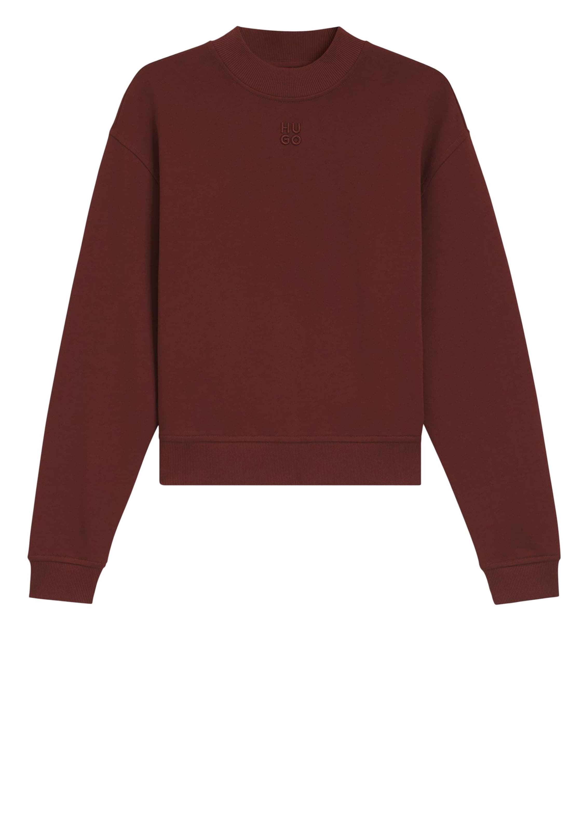 HUGO Sweatshirt 'Daxandria' in Rot: Vorderseite