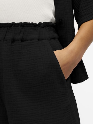 Loosefit Pantaloni 'Carina' di OBJECT in nero