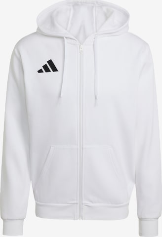 Veste de survêtement 'Entrada26' ADIDAS PERFORMANCE en blanc : devant